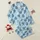 Women's Monochromatic Pale Linen Blue Soft Organic Amorphous Shapes Minimalist Abstract Pattern Satin Pajamas Set - 1