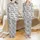 Women's Minimalist Black Geometric & Fluid Shapes with Nude Pink Accents Satin Pajamas Set - 1