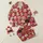 Pet Parents' Lively Red Hyper-Realistic Stuffed Dog Faces Repeating Pattern Satin Pajamas Set - 1