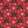 Children's Festive Red Green Holly Berry Leaf White Snowflake Repeating Pattern Satin Pajamas Set - 2