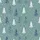 Women's Muted Teal-Sage Green Elegant Minimalist Snow-Dusted Pine Tree Snowflake Pattern Satin Pajamas Set - 2