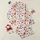 Festive Season Lovers' Red Green White Pizza Tree Pajama Gingerbread Candy Cane Pattern Satin Pajamas Set - 1