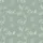 Bridal Party Women's Elegant Muted Sage Green White Script Monogram Botanical Pattern Satin Pajamas Set - 2