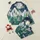 Kids' Whimsical Folk Art Midnight Blue Teal Mountain Forest Wolves Moon Stars Pattern Satin Pajamas Set - 1