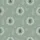 Women's Muted Sage Green Elegant Leafy Wreath Monogram Champagne Flute Pattern Satin Pajamas Set - 2