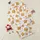 Sweet Treat Fun Lovers' Playful Scattered Golden Pancakes Waffles Croissants Pretzels & Colorful Jelly Beans with Stars & Watercolor Splotches on White Satin Pajamas Set - 1