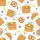 Sweet Treat Fun Lovers' Playful Scattered Golden Pancakes Waffles Croissants Pretzels & Colorful Jelly Beans with Stars & Watercolor Splotches on White Satin Pajamas Set - 2