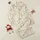 Whippet Owners' Stylized Whippet Dog Geometric Chevron Pattern Pale Cream Fawn Olive Satin Pajamas Set - 1