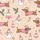 Dachshund Lovers' Whimsical Cartoon Dachshunds Pink Sweater Santa Hat Snowmen Peach-Pink Christmas Pattern Satin Pajamas Set - 2