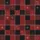 Holiday Family Deep Red Black White Classic Buffalo Plaid Seamless Winter Holiday Motifs Minimalist Line Art Satin Pajamas Set - 2