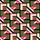 Modern Style Enthusiasts' Dynamic Geometric Block Stripes in Vibrant Olive Green Hot Pink Cream Beige Black Bold Flat Graphic - 4