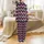 Couples' Classic Red Black Blue Plaid J Heart M Heart Monogram Card Suits Pattern Satin Pajamas Set - 3