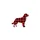 Christmas Red Black Buffalo Plaid Labrador Dog Silhouette White Pine Tree Design Sweatshirt - 2