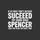 Spencer Name Personalized Humor White Distressed Typography Gift Sweatshirt - 2