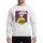 Kawaii Anime Girl Candy Cane Festive Pixel Art Otaku Christmas Sweatshirt - 1