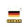 German Pride I'm Not Yelling Humorous Quote Hand-Painted Flag Distressed Art Sweatshirt - 2