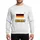 German Pride I'm Not Yelling Humorous Quote Hand-Painted Flag Distressed Art Sweatshirt - 1
