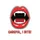 Careful I Bite Vampire Fangs Red Lips Retro Pop Art Halloween Party Sweatshirt - 2