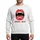 Careful I Bite Vampire Fangs Red Lips Retro Pop Art Halloween Party Sweatshirt - 1