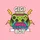 Gigi Birthday Boy Gamer Party Vibrant Controller Lime Green Cyan Pink Yellow Art Sweatshirt - 2