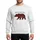 Grandma Red Black Buffalo Plaid Bear Family Christmas Winter Design Sweatshirt - 1