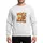 Waving Sloth Thirteenth Birthday Orange Gold Number 13 Party Celebration Sweatshirt - 1