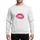 This Queen Born On October 5 | Hot Pink Glitter Lips & Gold Sparkle Text Celebration Sweatshirt - 1