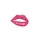 This Queen Born On October 5 | Hot Pink Glitter Lips & Gold Sparkle Text Celebration Sweatshirt - 2