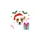 Cartoon Jack Russell Terrier Santa Hat Holly Candy Cane Dog Mom Dad Xmas Present Sweatshirt - 2
