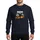Mom of Birthday Boy Racing Orange Sports Car Checkered Flags Distressed Typography Sweatshirt - 1