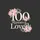 Grandma 100th Birthday Floral '100 Years Loved' Pastel Magnolia Celebration Sweatshirt - 2