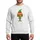 Whimsical Cheeseburger Elf Family Matching Holiday Outfit: Cartoon Foodie Character with Striped Legs Sweatshirt - 1