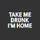 Humorous Take Me Drunk I'm Home Party Glitch Artwork White Red Cyan Yellow Blue Sweatshirt - 2