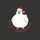 Jovial Plump Goose Christmas Is Coming The Fat Santa Hat Design Sweatshirt - 2