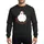 Jovial Plump Goose Christmas Is Coming The Fat Santa Hat Design Sweatshirt - 1
