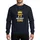 Royal King 71st Birthday Gold Glitter Crown Grunge Party Celebration Gift For Him Sweatshirt - 1