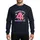Flipping Into 4th Birthday Girl Gymnast Party Pink Four Star Graphic Sweatshirt - 1