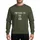 Funny Pretend I'm The Sun Easy Halloween Costume Minimalist Cream Yellow Outline Sweatshirt - 1