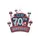 It's My 70th Birthday Celebration Retro Circus Marquee Tent Hot Air Balloons Sweatshirt - 2