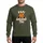Papi Of The Birthday Boy Dynamic Basketball Bright Orange Collegiate Celebration Sweatshirt - 1