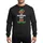 Handsome Elf Green Hat Pointed Shoes Family Christmas Festive Group Sweatshirt - 1