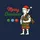Scottish Bagpiper Tartan Kilt Sparkly Merry Christmas Vector Art Sweatshirt - 2
