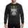 Funny Ugly Pixel Art Brain Neuron Christmas New Year Holiday Scene Sweatshirt - 1