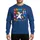 Whimsical Dabbing Rainbow Unicorn 11th Birthday Girl Metallic Balloons Celebration Sweatshirt - 1