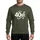 40th Birthday '40ish' Graphic Funny Modern White Script Playful Flourishes Sweatshirt - 1