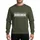 Bridesman Wedding Party Bachelor Bachelorette Subtle Chiseled Pure White Sans-Serif Design Sweatshirt - 1