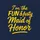 I'm the Fun and Feisty Maid of Honor Bachelorette Party MOH Sweatshirt Sweatshirt - 2