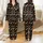 Funny 67 Meme Christmas Pajama Set | Whimsical Red Green Gold Number All-Over Print Loungewear Satin Pajamas Set - 1