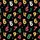 Funny 67 Meme Christmas Pajama Set | Whimsical Red Green Gold Number All-Over Print Loungewear Satin Pajamas Set - 2