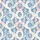 Women's Winter Plush Chenille Cable Knit Seamless Pattern - Dusty Blue Pink Beige Cozy Lounge Aesthetic Satin Pajamas Set - 2